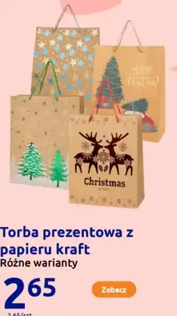 Action Torba prezentowa z papieru kraft oferta
