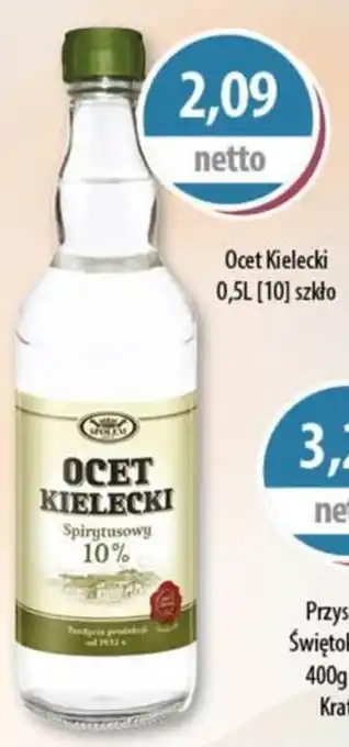 DUO-TES Ocet Kielecki Społem oferta