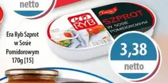 DUO-TES Era Ryb Szprot w Sosie Pomidorowym oferta