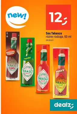 Dealz Sos Tabasco Hot Sauce 60ml oferta