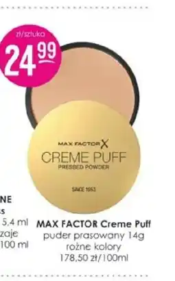 Jaśmin MAX FACTOR Creme Puff oferta