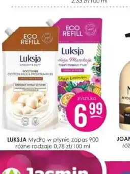 Jaśmin Luksja Mydło w płynie zapas oferta