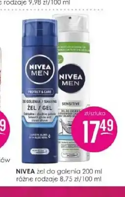 Jaśmin NIVEA żel do golenia oferta