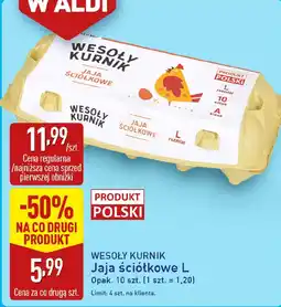 ALDI WESOŁY KURNIK Jaja ściółkowe L oferta