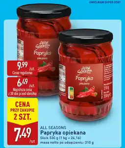ALDI ALL SEASONS Papryka opiekana oferta