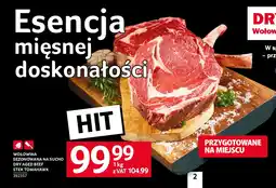 Selgros Wołowina sezonowana na sucho stek tomahawk oferta