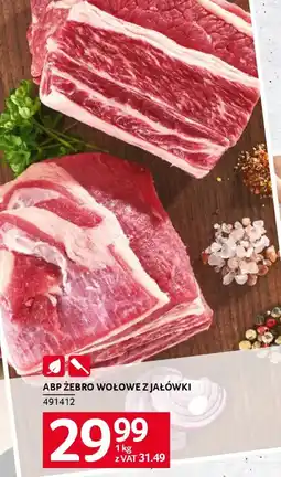 Selgros Abp żebro wołowe z jałówki oferta