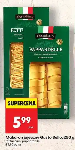 Biedronka Makaron jajeczny Gusto Bello, 250 g oferta