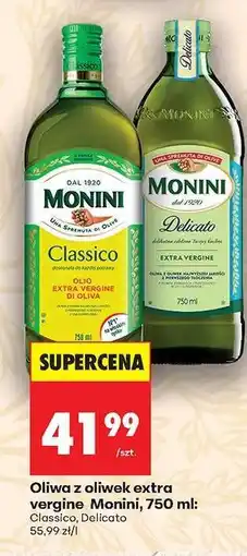 Biedronka Oliwa z oliwek extra vergine Monini, 750 ml oferta