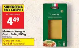 Biedronka Makaron lasagne Gusto Bello 500 g oferta