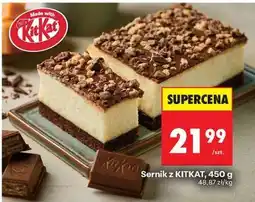 Biedronka Sernik z KITKAT, 450 g oferta
