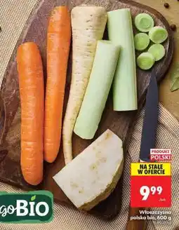 Biedronka Włoszczyzna polska bio, 600 g oferta