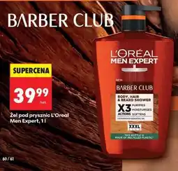 Biedronka Żel pod prysznic L'Oreal Men Expert, 1 l oferta