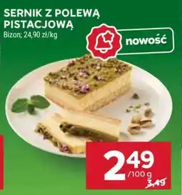Stokrotka Market Sernik z polewą pistacjową oferta