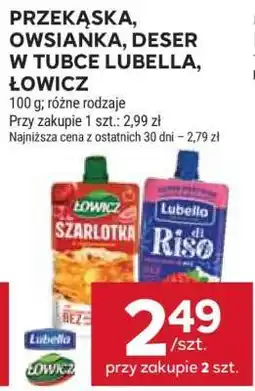 Stokrotka Market Przekąska, owsianka, deser w tubce Lubella, Łowicz oferta