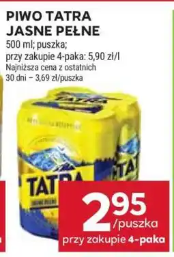 Stokrotka Market Piwo Tatra Jasne Pełne oferta