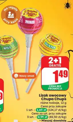Dino Lizak owocowy różne rodzaje Chupa Chups oferta