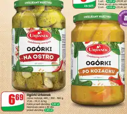 Dino Ogórki na ostro Urbanek oferta