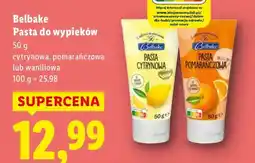 Lidl Pasta do wypieków cytrynowa Belbake oferta