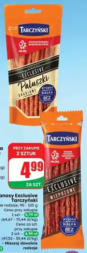 Dino Kabanosy Exclusive różne rodzaje Tarczyński oferta