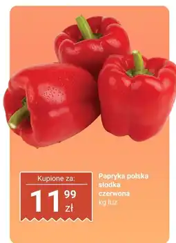Biedronka Papryka polska słodka czerwona Biedronka oferta
