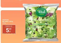 Biedronka Mix sałat z rukolą Vital Fresh oferta