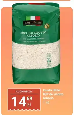 Biedronka Ryż do risotto arborio Gusto Bello oferta