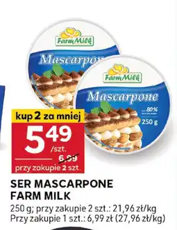 Stokrotka Ser Mascarpone Farm Milk oferta