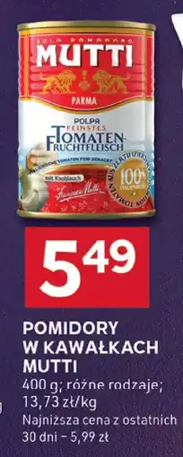 Stokrotka Pomidory w kawałkach MUTTI oferta