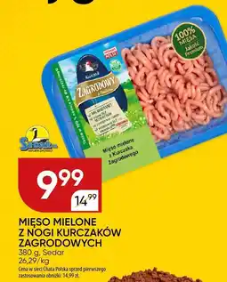 Chata Polska Mięso mielone z nogi kurczaków zagrodowych 380 g Sedar oferta