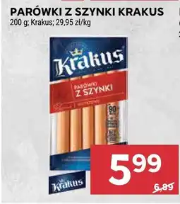 Stokrotka Parówki z szynki Krakus oferta
