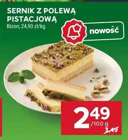 Stokrotka Sernik z polewą pistacjową Stokrotka oferta