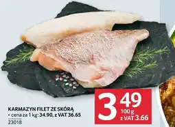 Selgros Filet karmazyn ze skórą Selgros oferta