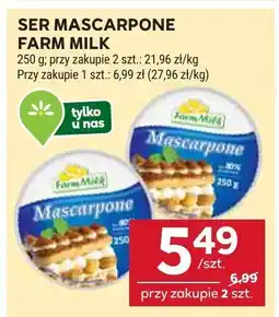 Stokrotka Ser Mascarpone Farm Milk oferta