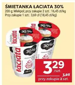 Stokrotka Śmietanka łaciata 30% Mlekpol oferta