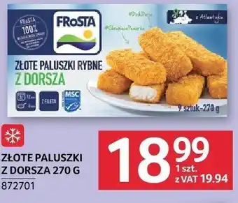 Złote paluszki z dorsza Frosta 270 g