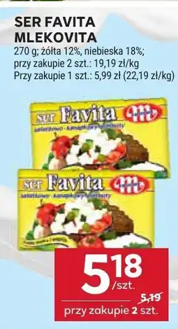 Stokrotka Ser favita mlekovita kostka 12% oferta