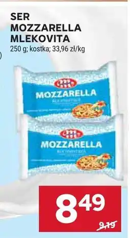 Stokrotka Ser mozzarella mlekovita oferta