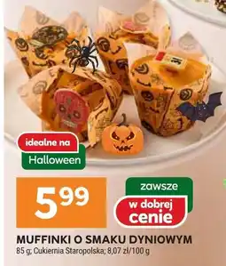 Stokrotka Muffinka o smaku dyniowym cukiernia staropolska Ciasta pakowane oferta