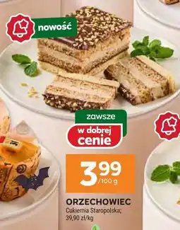 Stokrotka Orzechowiec cukiernia staropolska Ciasta pakowane oferta