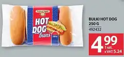 Selgros Bułki Hot Dog 250 g Selgros oferta