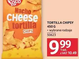 Selgros Tortilla chipsy Poco Loco Nacho Cheese 450 g oferta