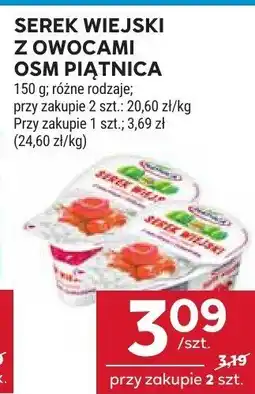 Stokrotka Serek wiejski z owocami OSM Prątnica oferta