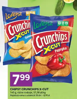 Stokrotka Chipsy Crunchips X-Cut różne rodzaje Lorenz oferta