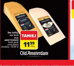 Carrefour Ser żółty, ser kozi Old Amsterdam oferta