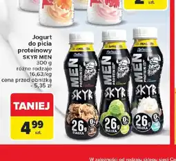 Carrefour Jogurt do picia proteinowy SKYR MEN oferta