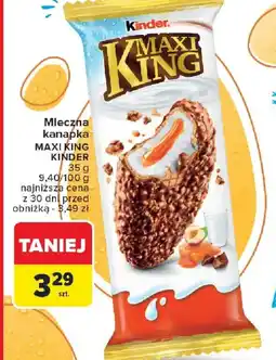 Carrefour Mleczna kanapka MAXI KING KINDER oferta
