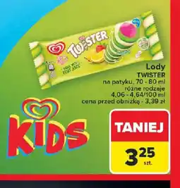 Carrefour Lody TWISTER oferta