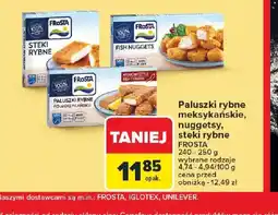 Carrefour Paluszki rybne, Nuggetsy, Steki rybne oferta