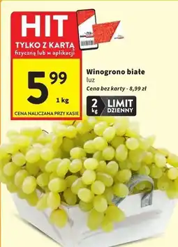 Intermarche Winogrona białe oferta